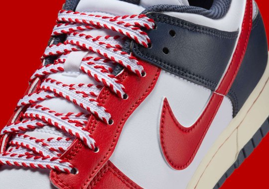 The Nike Dunk Low Gets Into The Baseball Spirit