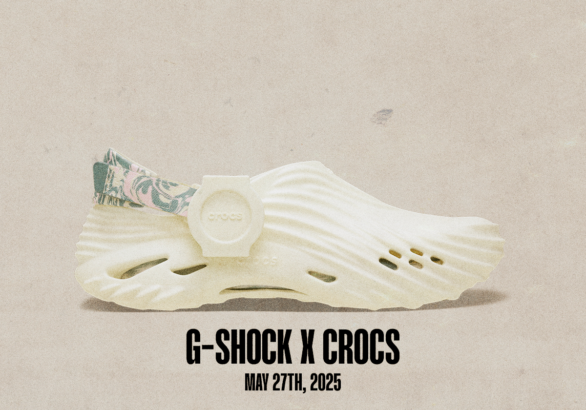 Sneaker Release Dates May 25 May 31 2025 G Shock Crocs