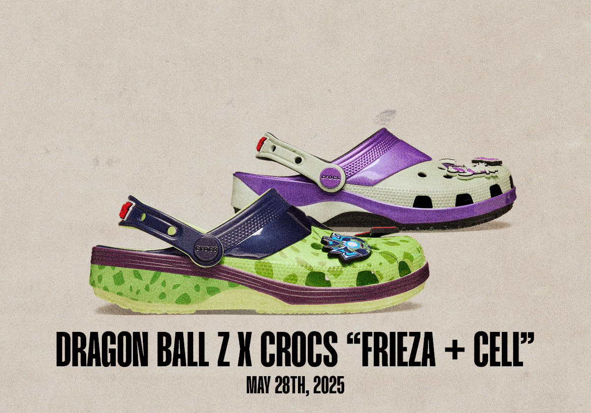 Sneaker Release Dates May 25 May 31 2025 Dragonball Z Crocs Cell Frieza