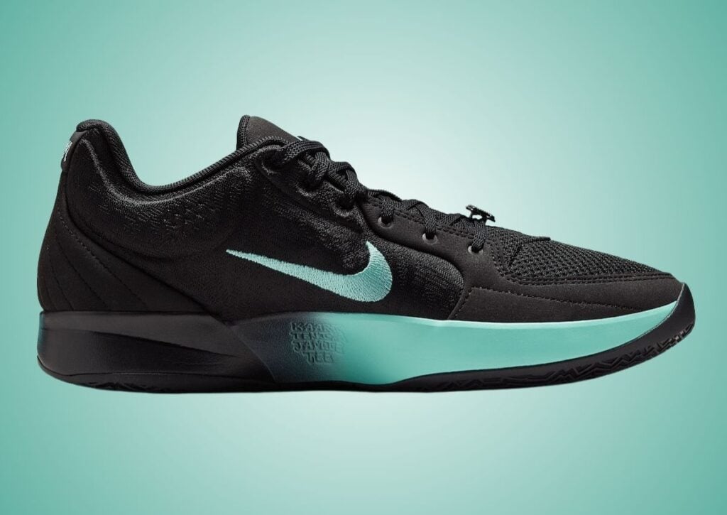 Nike Ja 2 Bleached Turquoise FD7328-003 Release Date, Price & Where to Buy 2025 5 Nike Ja 2 Black Bleached Turquoise FD7328-003