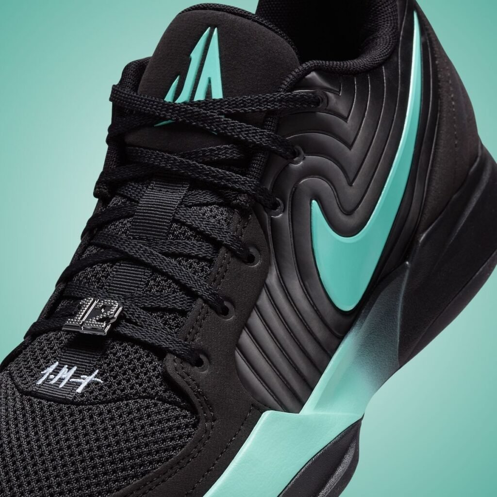 Nike Ja 2 Bleached Turquoise FD7328-003 Release Date, Price & Where to Buy 2025 13 Nike Ja 2 Black Bleached Turquoise FD7328-003