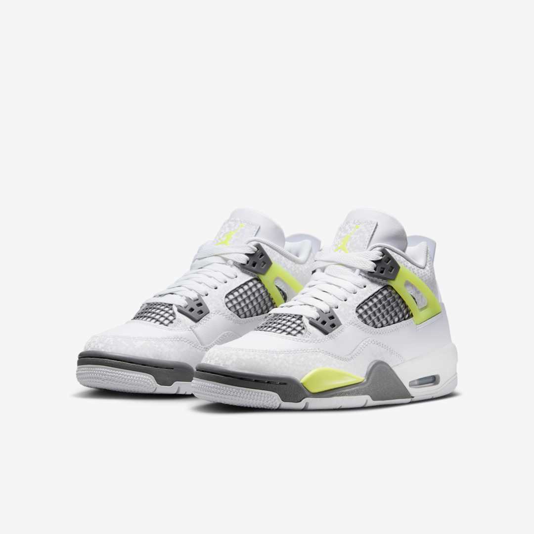 Air Jordan 4 GS "Light Lemon Twist" HJ5990-100 Release Date, Price & Where to Buy 2025 1 Air Jordan 4 GS HJ5990-100