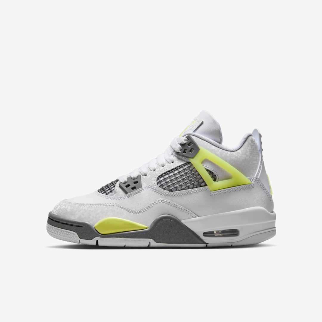 Air Jordan 4 GS "Light Lemon Twist" HJ5990-100 Release Date, Price & Where to Buy 2025 2 Air Jordan 4 GS HJ5990-100
