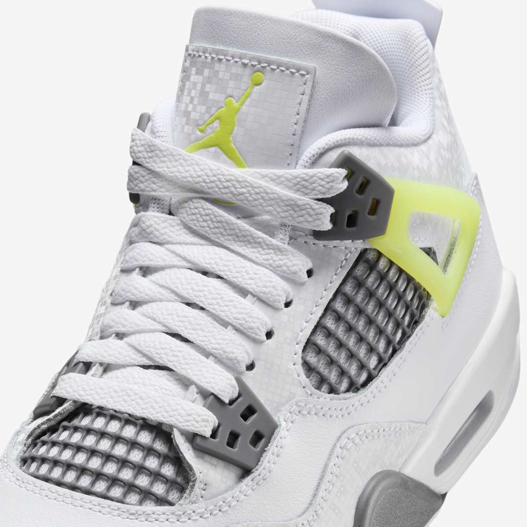 Air Jordan 4 GS "Light Lemon Twist" HJ5990-100 Release Date, Price & Where to Buy 2025 6 Air Jordan 4 GS HJ5990-100