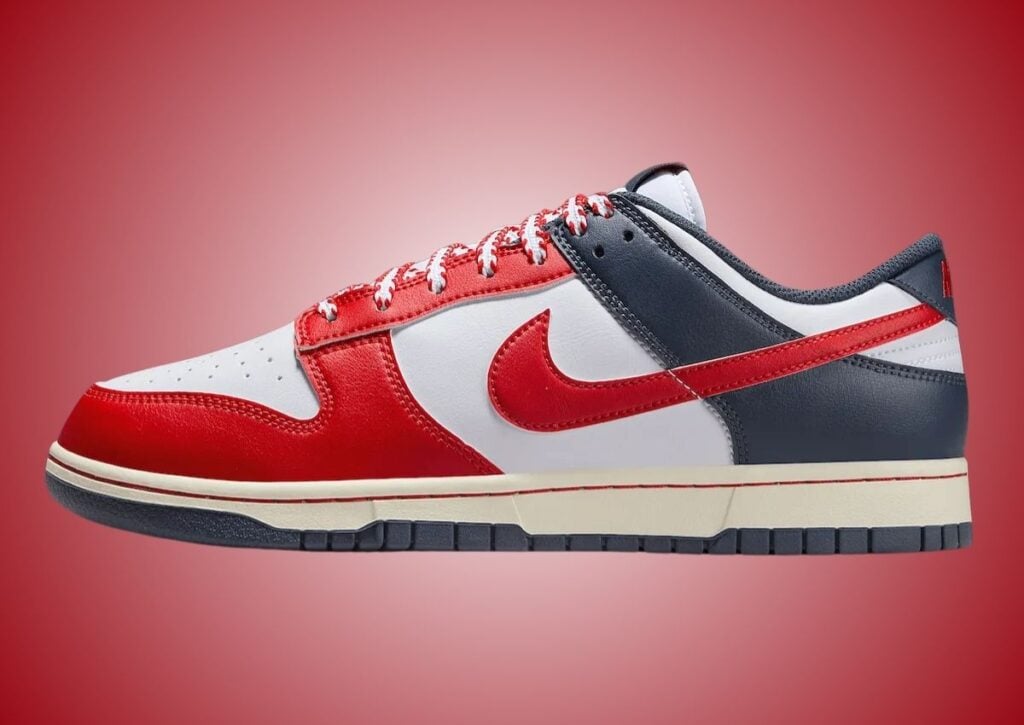 Nike Dunk Low Rivalry Pack Red Sox Yankees Release Date, Price & Where to Buy 2025 4 Nike Dunk Low Rivalry Boston Red Sox IM2222-100
