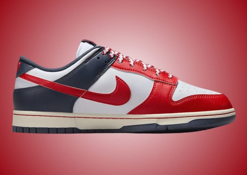 Nike Dunk Low Rivalry Pack Red Sox Yankees Release Date, Price & Where to Buy 2025 6 Nike Dunk Low Rivalry Boston Red Sox IM2222-100