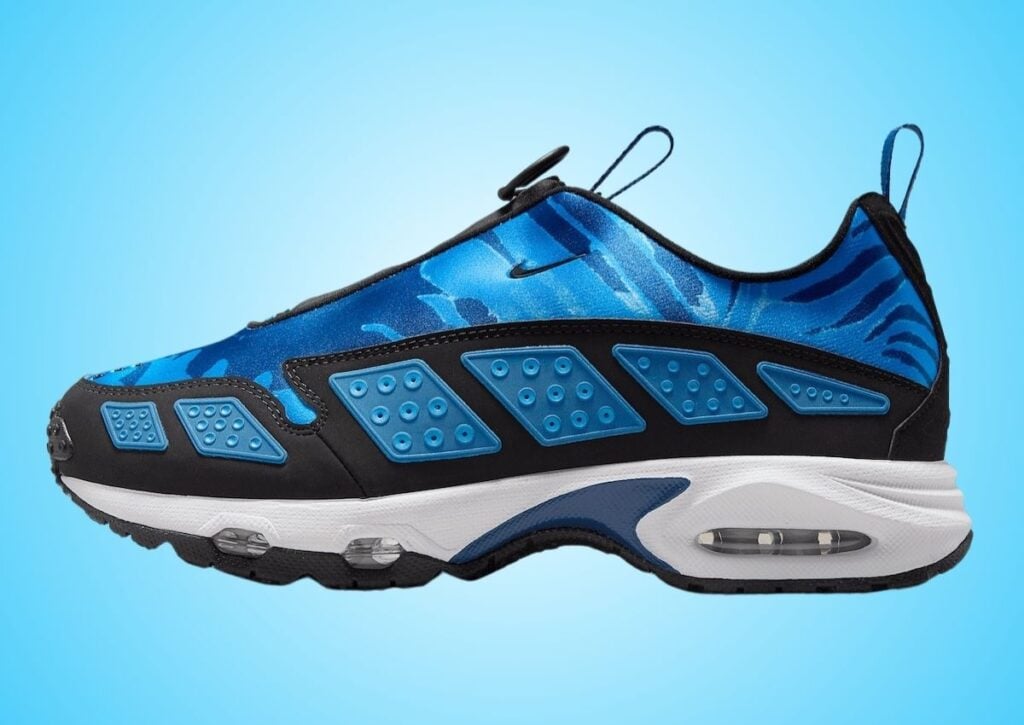 Nike Air Max SNDR Blue Camo IB6863-400 Release Date, Price & Where to Buy 2025 3 Nike Air Max SNDR Blue Camo IB6863-400