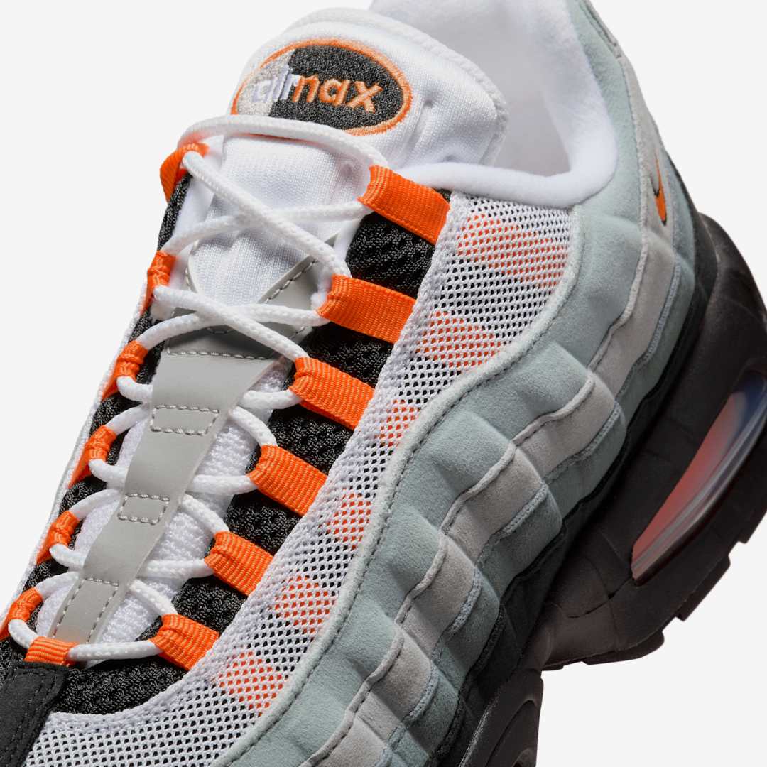Nike Air Max 95 "Bright Mandarin" HM4740-005 Release Date, Price & Where to Buy 2025 6 Nike Air Max 95 HM4740-005