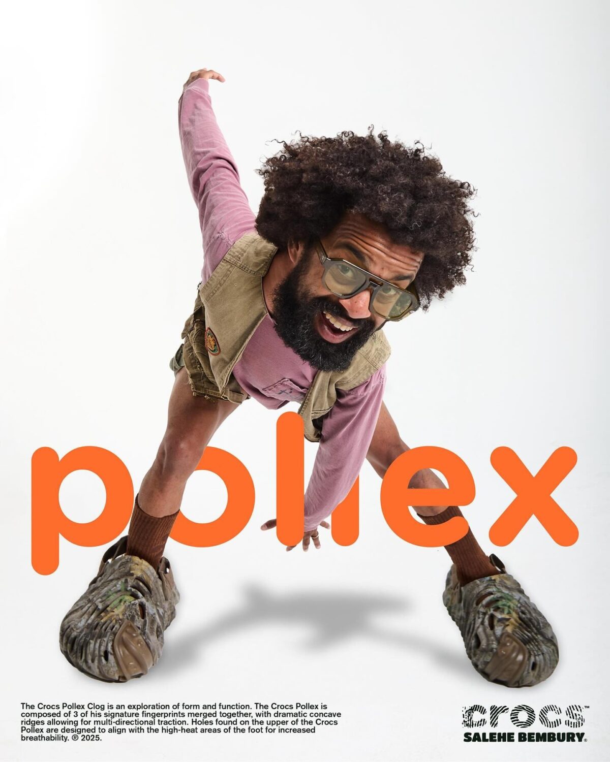 Salehe Bembury x Crocs Pollex Clog "F&F Tree Camo" Release Date, Price & Where to Buy 2025 3 1748507080 550 Salehe Bembury x Crocs Pollex Clog FF Tree Camo Release