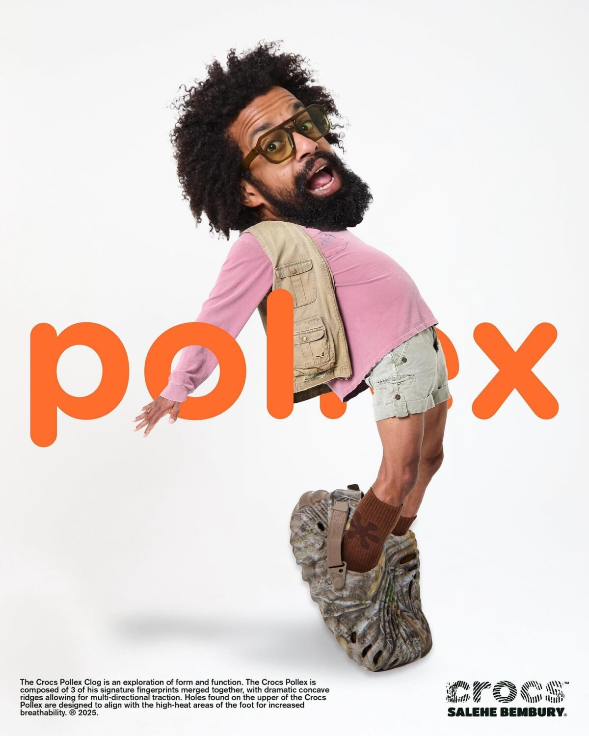 Salehe Bembury x Crocs Pollex Clog "F&F Tree Camo" Release Date, Price & Where to Buy 2025 4 1748507080 6 Salehe Bembury x Crocs Pollex Clog FF Tree Camo Release