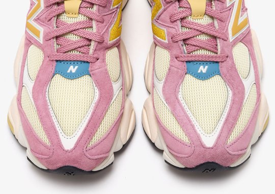 The New Balance 9060 Cooks Up Eccentric "Pink Suede"