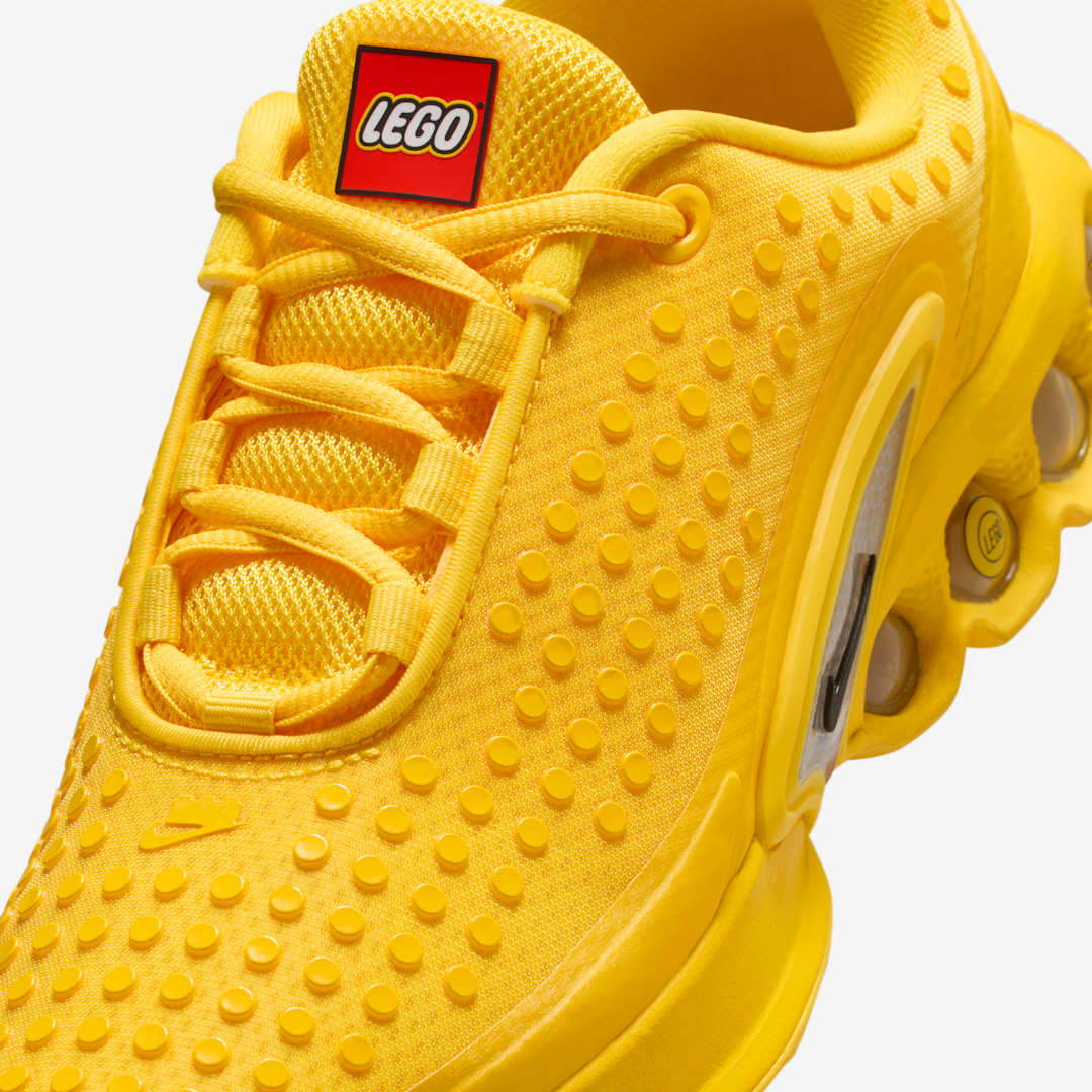 LEGO x Nike Air Max Dn GS "Tour Yellow" IH7671-700 Release Date, Price & Where to Buy 2025 6 LEGO x Nike Air Max Dn GS IH7671-700