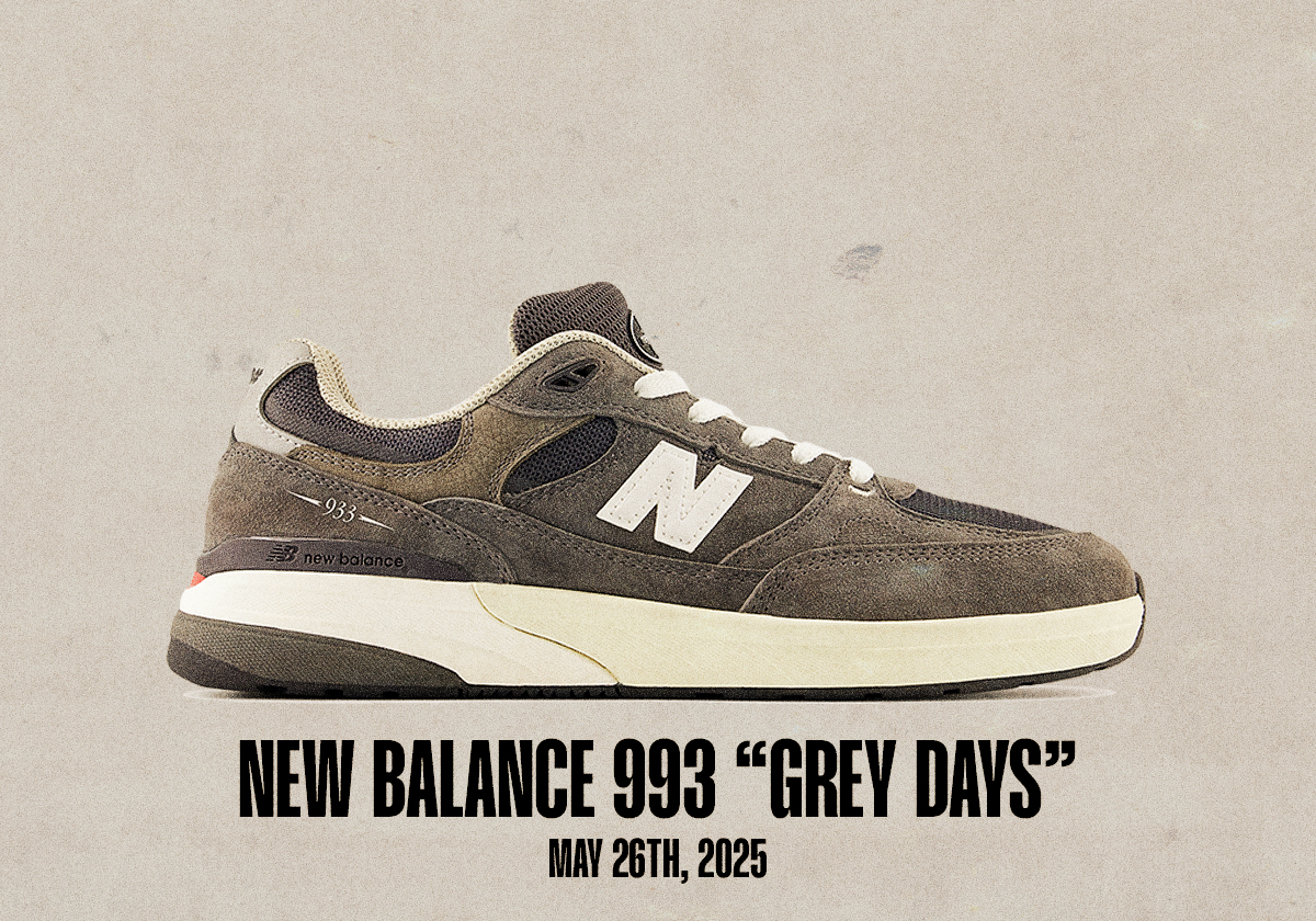 Sneaker Release Dates May 25 May 31 2025 New Balance 933 Grey Days