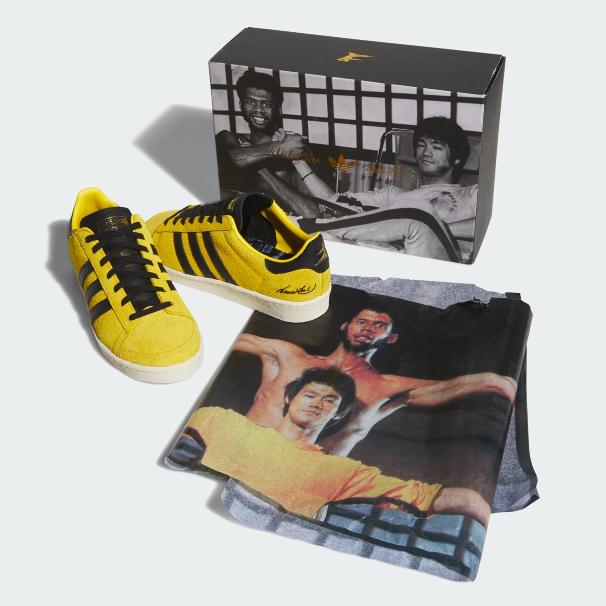 Bruce Lee x adidas Jabbar Low "Game of Death" Release Date, Price & Where to Buy 2025 1 Bruce Lee x adidas Jabbar Low Game of Death Release
