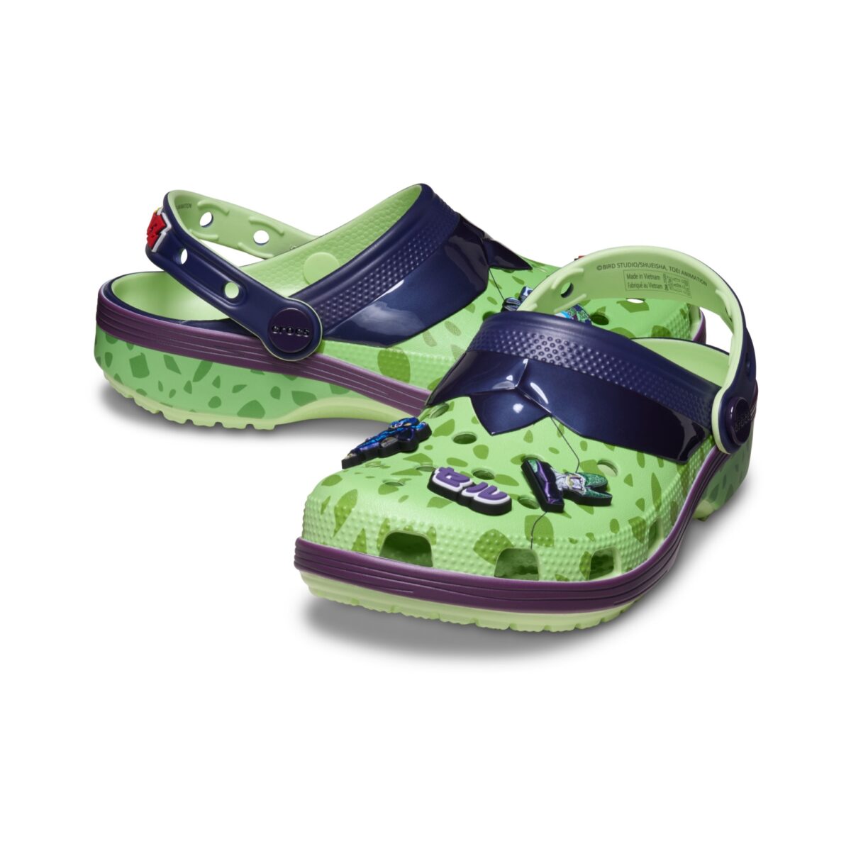 Dragon Ball Z x Crocs Classic Clog "Cell" 211205-90H Release Date, Price & Where to Buy 2025 1 Dragon Ball Z x Crocs Classic Clog Cell 211205 90H Release