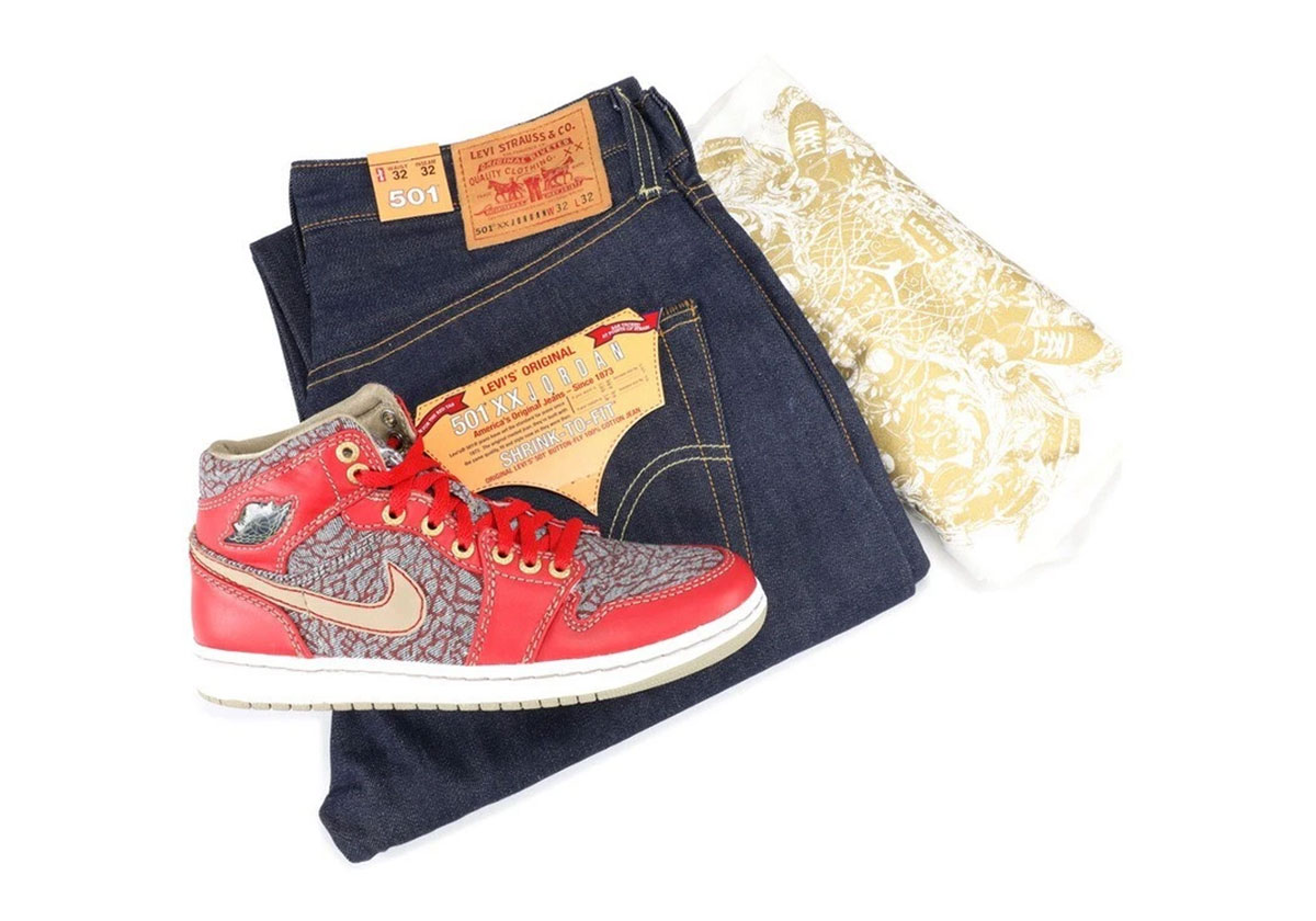 Levis Air Jordan 1 2008 3