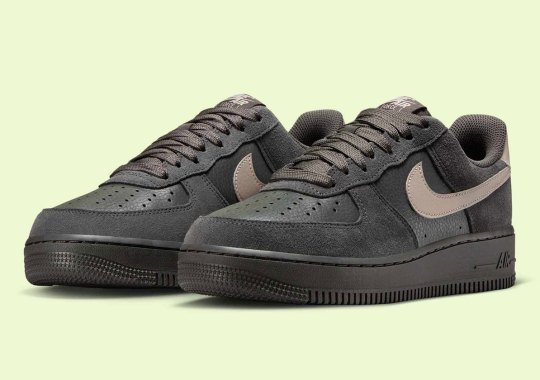 The Nike Air Force 1 Low Rocks "Medium Ash" Suede