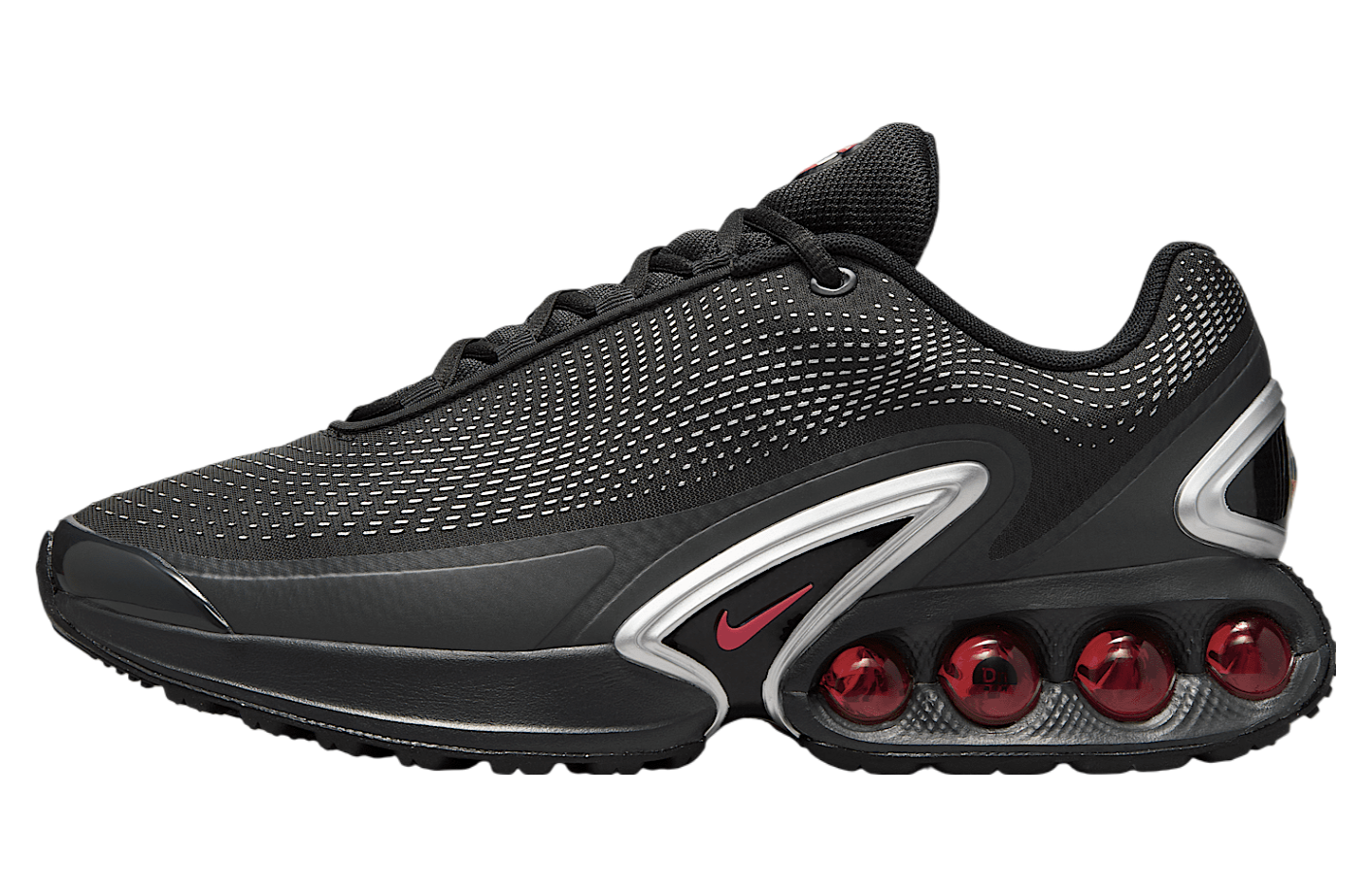 Nike Air Max Dn Black / Metallic Silver / University Red
