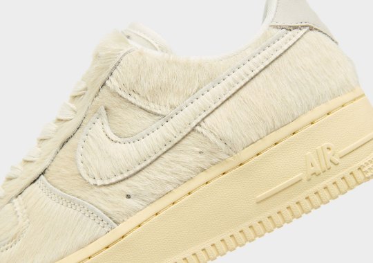 The Nike Air Force 1 Brushes Out "Pony Hair"