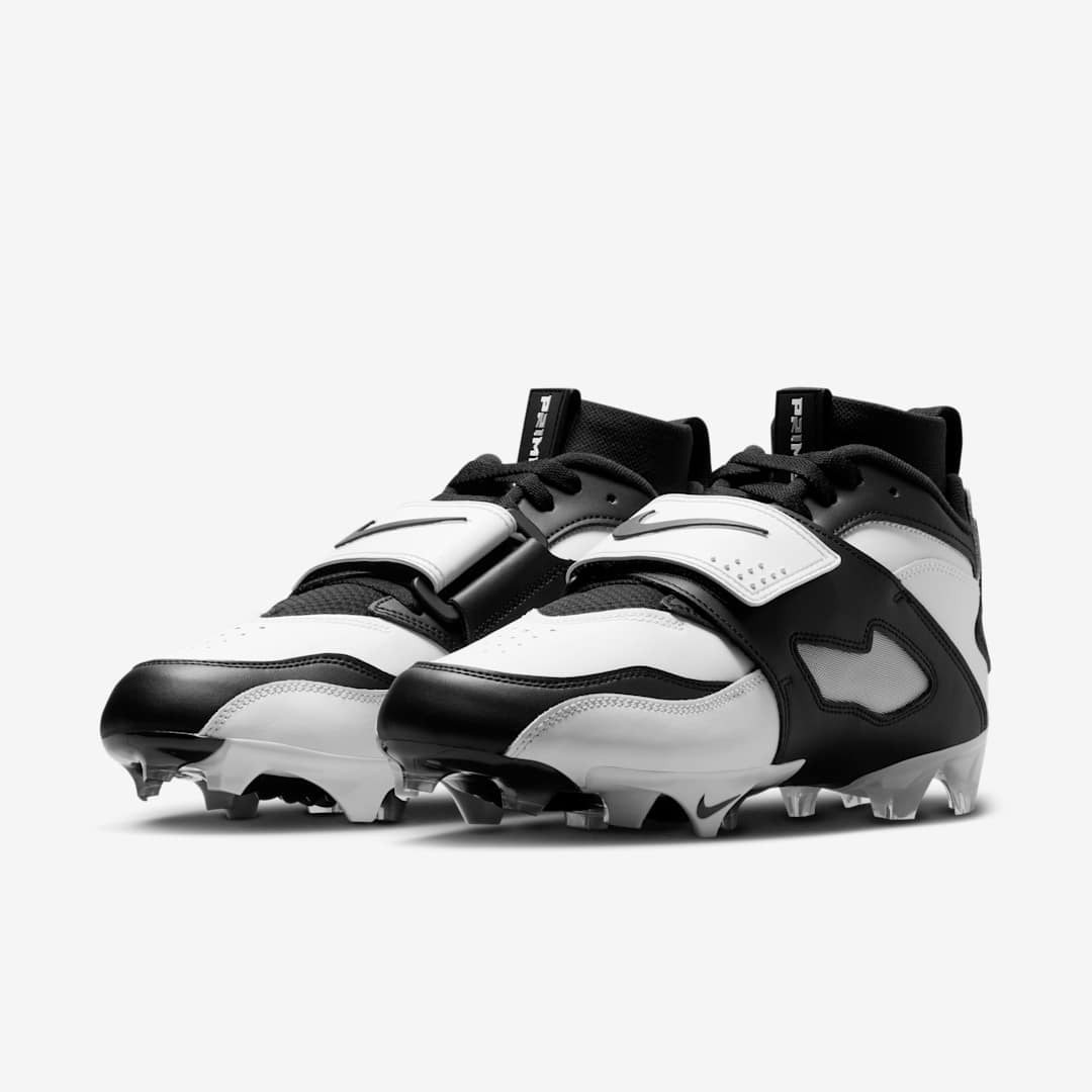 Nike Diamond Turf '93 Football Cleat "Black/White" Release Date, Price & Where to Buy 2025 1 Nike Diamond Turf 93 TD HF5298-101