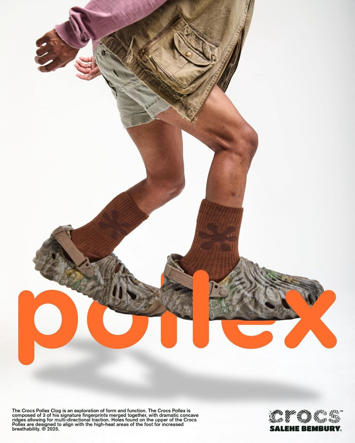 Salehe Bembury x Crocs Pollex Clog "F&F Tree Camo" Release Date, Price & Where to Buy 2025 1 Salehe Bembury x Crocs Pollex Clog FF Tree Camo Release