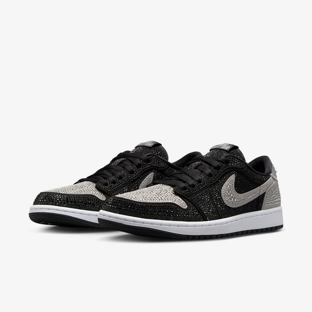 Swarovski x Air Jordan 1 Low OG WMNS "Stealth" HM9208-001 Release Date, Price & Where to Buy 2025 1 Swarovski x Air Jordan 1 Low OG WMNS "Stealth" HM9208-001