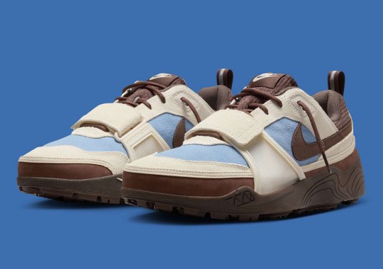 Travis Scott's Nike Zoom Field Jaxx "Leche Blue" Releases On May 16th