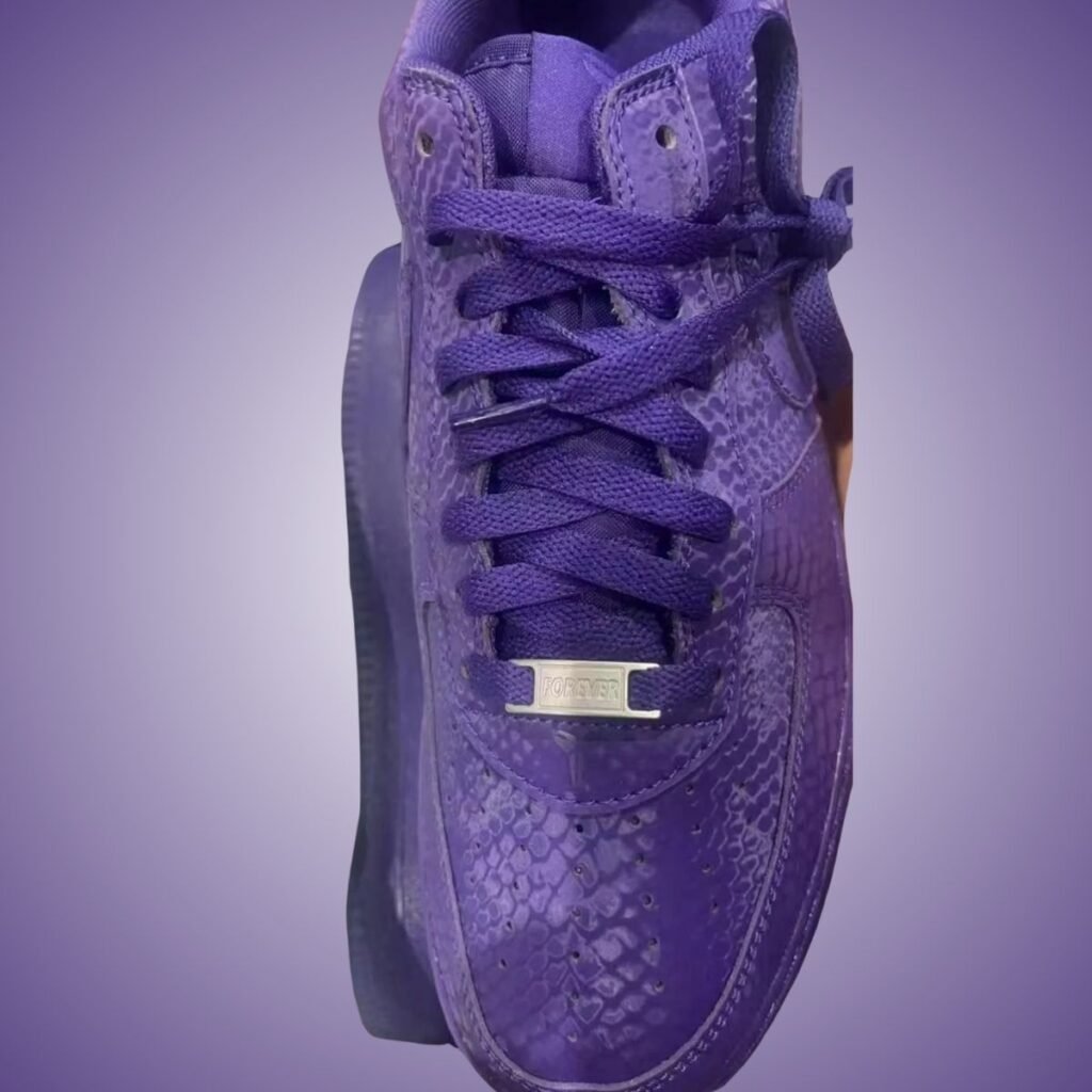 Kobe Bryant x Nike Air Force 1 Low Court Purple IB0018-500 Release Date, Price & Where to Buy 2025 4 Kobe Bryant Nike Air Force 1 Low Court Purple IB0018-500