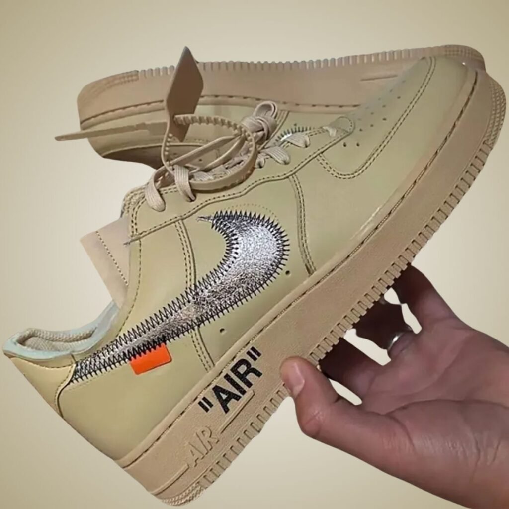 Off-White x Nike Air Force 1 Low Sesame FD6900-200 Release Date, Price & Where to Buy 2025 2 Off-White Nike Air Force 1 Low Sesame FD6900-200
