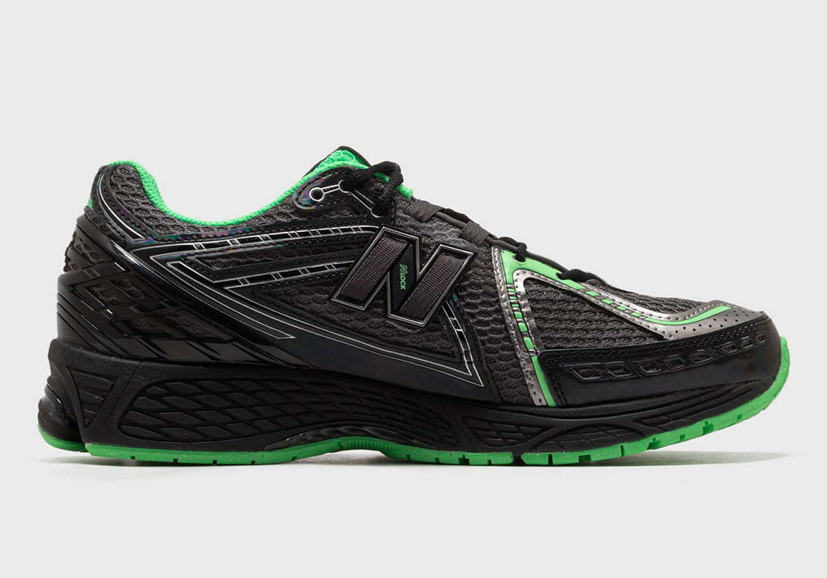 New Balance 1906r Black Dark Silver Metallic Green U1906rct 2