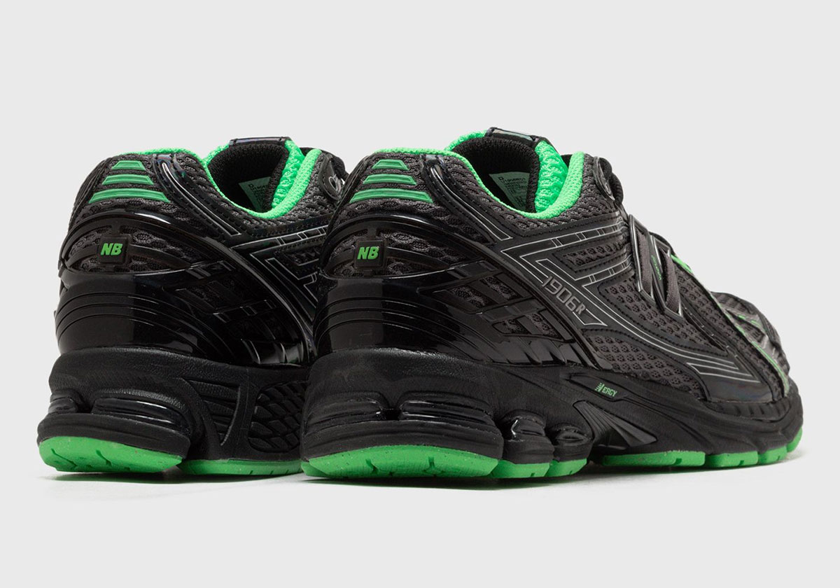New Balance 1906r Black Dark Silver Metallic Green U1906rct 3