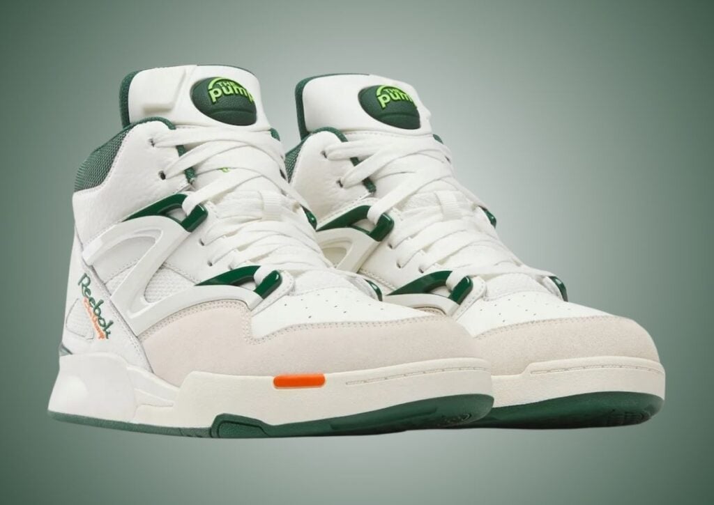 Reebok Pump Omni Zone II Chalk Dark Green 100209103 Release Date, Price & Where to Buy 2025 3 Reebok Pump Omni Zone II Chalk Dark Green 100209103