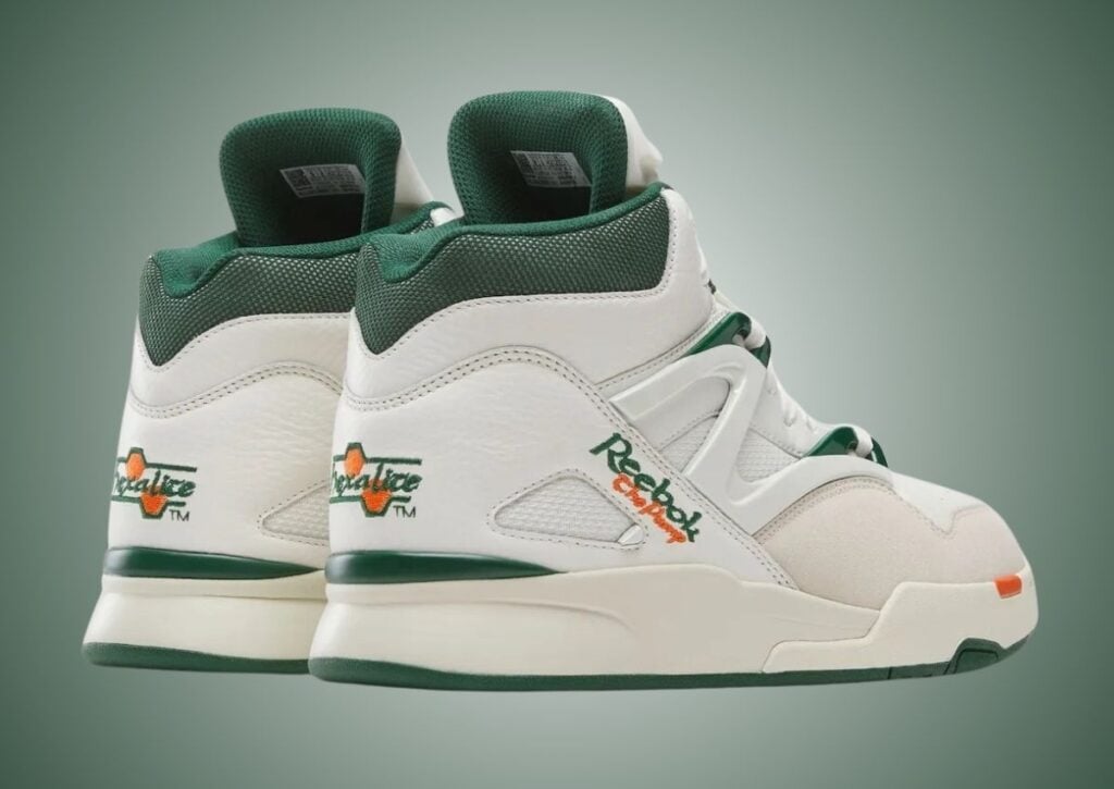 Reebok Pump Omni Zone II Chalk Dark Green 100209103 Release Date, Price & Where to Buy 2025 5 Reebok Pump Omni Zone II Chalk Dark Green 100209103