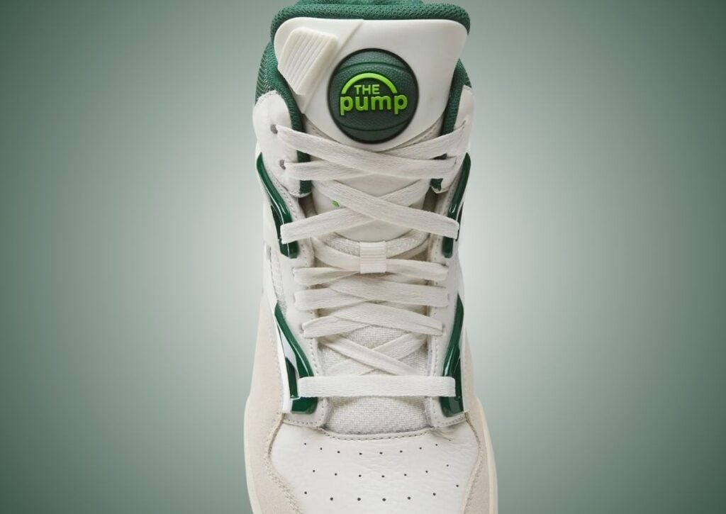 Reebok Pump Omni Zone II Chalk Dark Green 100209103 Release Date, Price & Where to Buy 2025 11 Reebok Pump Omni Zone II Chalk Dark Green 100209103