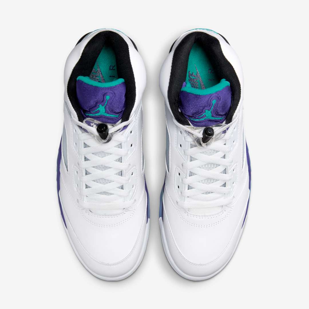 Air Jordan 5 "Grape" 2025 Retro Release Info Release Date, Price & Where to Buy 2025 4 Air Jordan 5 "Grape" HQ7978-100