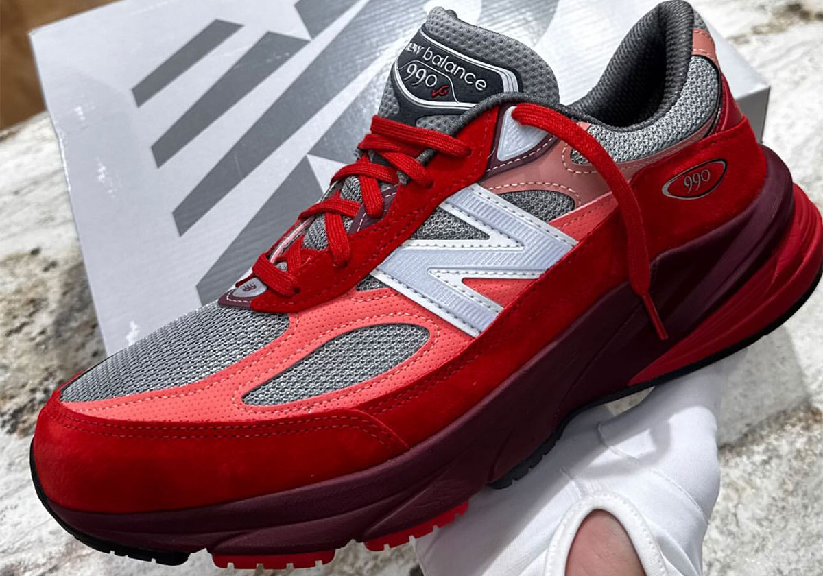 New Balance 990v6 Community Red U990rt6 2