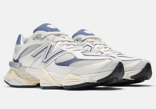 Blue "Dream State" Accents This White Leather New Balance 9060
