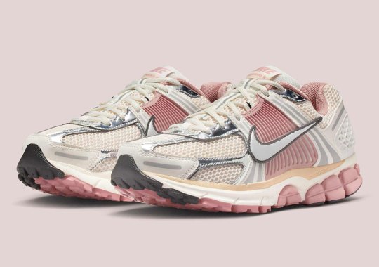 The Nike Zoom Vomero 5 Wears Delicate "Particle Pink"