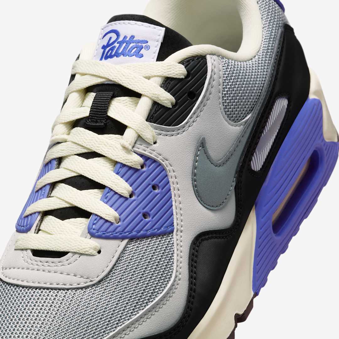 Patta x Nike Air Max 90 "Sapphire" HF8814-002 Release Date, Price & Where to Buy 2025 6 Patta x Nike Air Max 90 HF8814-002