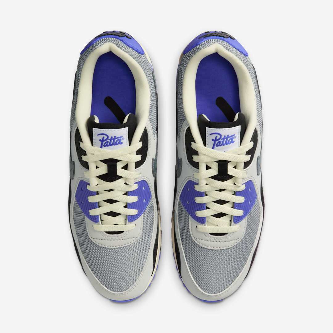 Patta x Nike Air Max 90 "Sapphire" HF8814-002 Release Date, Price & Where to Buy 2025 4 Patta x Nike Air Max 90 HF8814-002