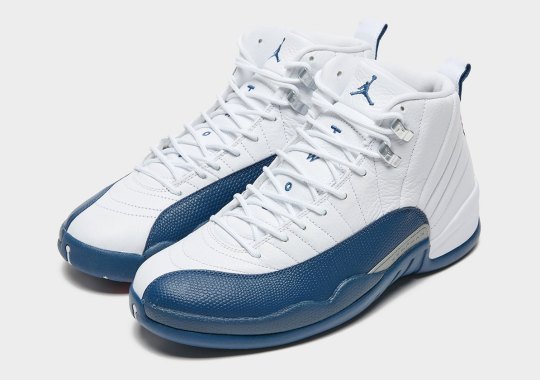 Official Retailer Images Of The Air Jordan 12 "French Blue"