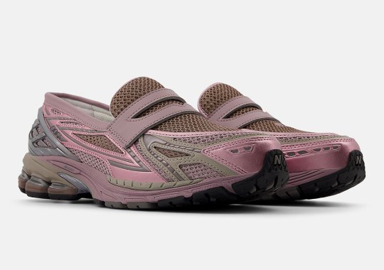 The New Balance 1906 Loafer Sparkles In Metallic Pink