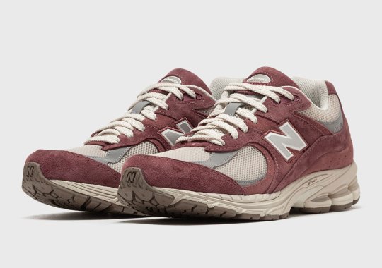 Burgundy Suede Coats The New Balance 2002R