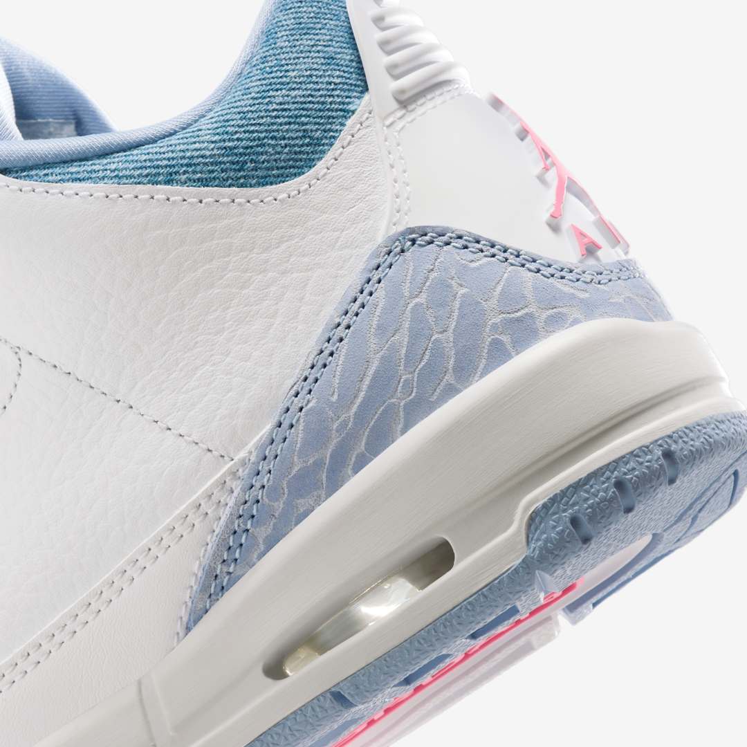 Air Jordan 3 GS "Denim/Pink Glow" HQ0784-101 Release Date, Price & Where to Buy 2025 7 Air Jordan 3 GS HQ0784-101