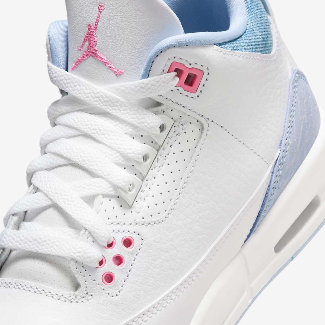 Air Jordan 3 GS "Denim/Pink Glow" HQ0784-101 Release Date, Price & Where to Buy 2025 5 Air Jordan 3 GS HQ0784-101