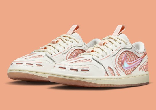 The Techy Air Jordan 1 Low Method Of Make V3 Takes On "Washed Coral"