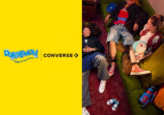 Converse Collides With The The World Of Doraemon Once Again