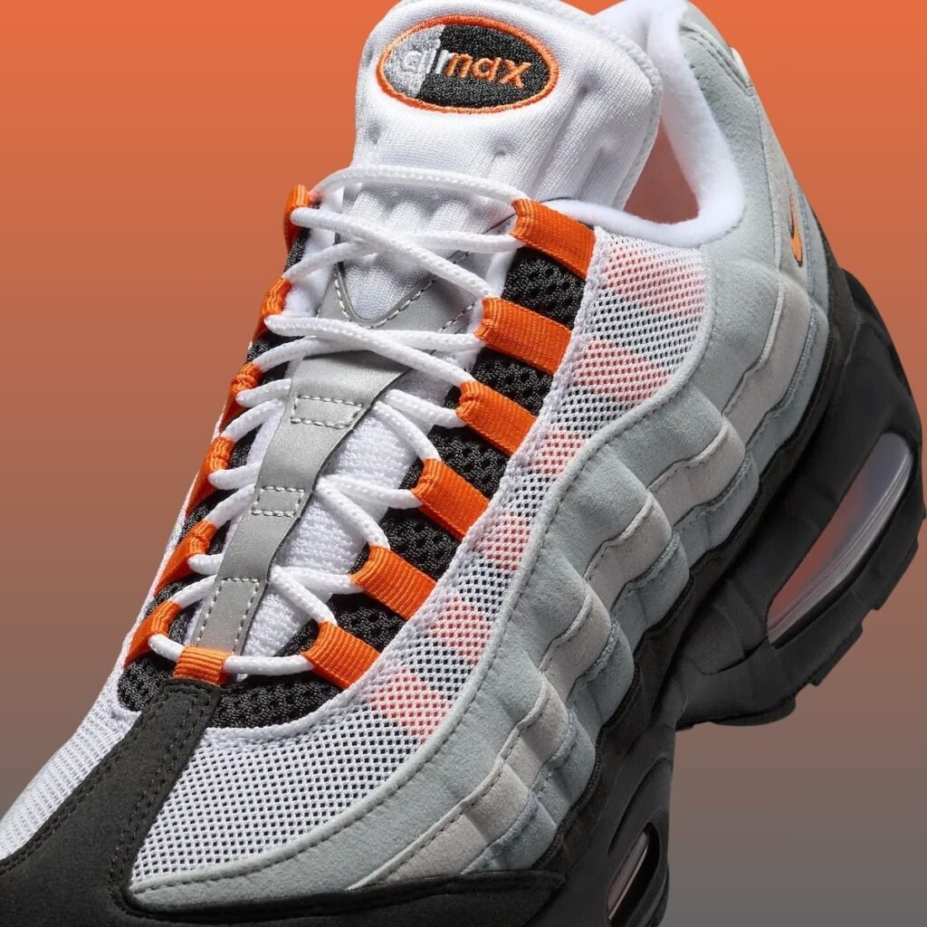Nike Air Max 95 Bright Mandarin 2.0 HM4740-101 Release Date, Price & Where to Buy 2025 13 Nike Air Max 95 OG Bright Mandarin 2.0 HM4740-101