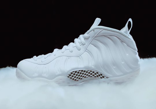 The White Nike Air Foamposite One Drops Tomorrow