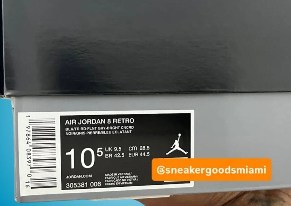 Air Jordan 8 Aqua 2025 305381-006 Release Date, Price & Where to Buy 2025 13 Air Jordan 8 Aqua 2025 305381-006